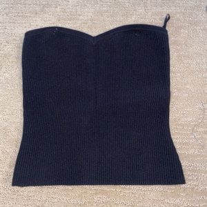 Aritzia sculpt knit sweetheart top